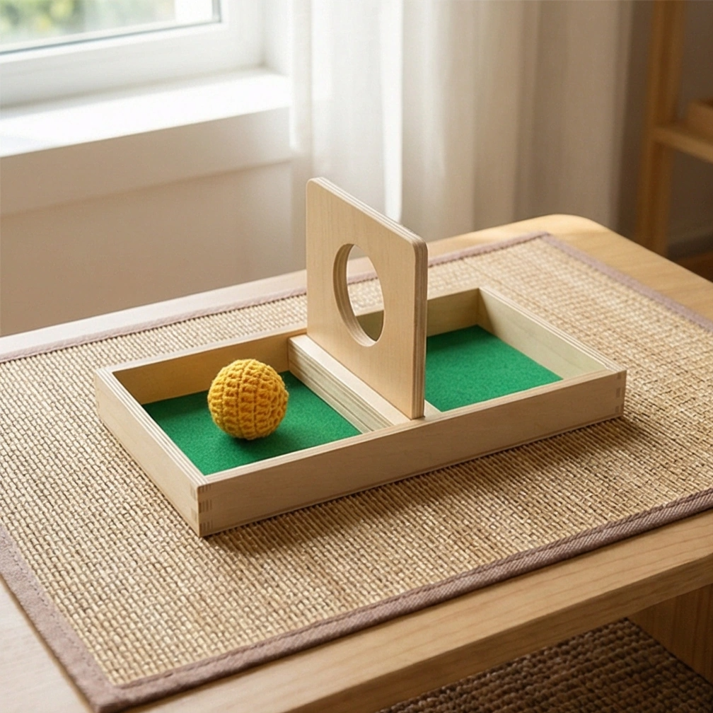 Imbucare Board with Knit Ball